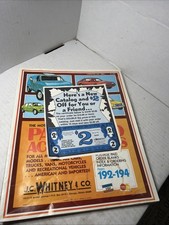 Vintage J C Whitney Co - Auto Accessories Parts - Catalog No. 388c