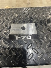 McCulloch  1-70 Chainsaw Decal Genuine NOS Mc...