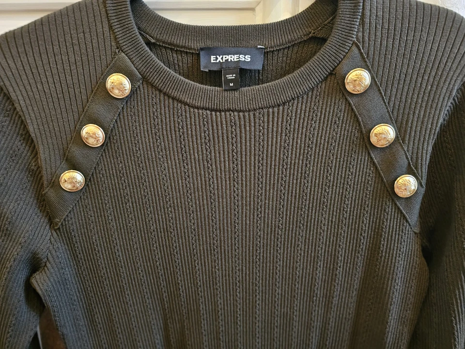 Vestido suéter Express talla mediana  Foto 2 de 4