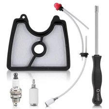 for Husqvarna 125B 545081841 Handheld Leaf Blower Air Filter Fuel Line Kit 