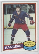 1980-81 Topps Scratched Walt Tkaczuk #211 0k3