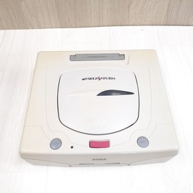 Sega Saturn Console with 2 Virtua Gun controllers & 3 games Japanese System