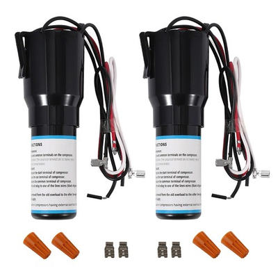 #ad RCO410 3 in 1 Start Relay Refrigerator Compressor Hard Start Capacitor 2Pack $19.98