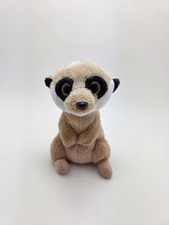 Ty Beanie Baby “Burrows” the Meerkat, Big Eyed Version, No Hang Tag (6 inch)