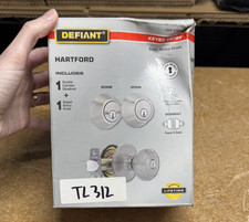 Defiant Hartford Keyed Entry Door Knob w/Double Cylinder Deadbolt 1008 974 345
