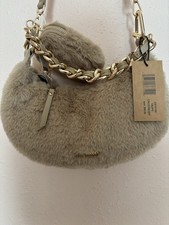 Steve Madden Crossbody Bag Zip Closure Gold Hardware