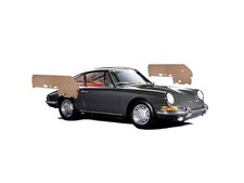 Left Right Door Panels For Porsche 911 F Model 19721973 Set