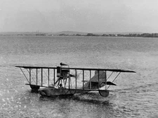 Lot 1910s Curtiss Model F Negatives Biplane Aircraft Flying Boat Photos P5K