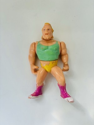 1990 Simba Toys Wrestling Champs Punching Paul Vintage Wrestler Figur Toy Rare