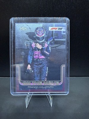 2025 Topps Chrome Formula One - On The Move - Franco Colapinto 