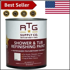 32 Fl Oz RTG Tub & Shower Refinishing Paint - Affordable, Easy to Use, Fast Dry