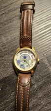 Dallas Cowboys Sun Time Superbowl Watch **Needs Battery**
