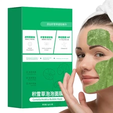 Centella Asiatica Bubble Facial Mask Foaming Face for Deep Pore Cleansing Facial