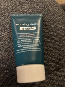 NEW Morning Street Green Daily Natural Shampoo Vegan - 40ml