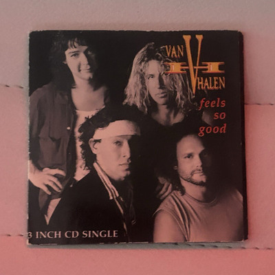 Van Halen Feels So Good 3'' CD Single 1989 Warner Bros. W7565CD 921177-2