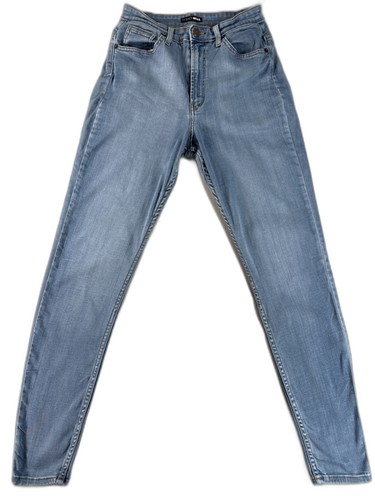 Fashion Nova P5215 AL Jeans 15 Light Blue Denim Slim Fit High Rise Stretch Women