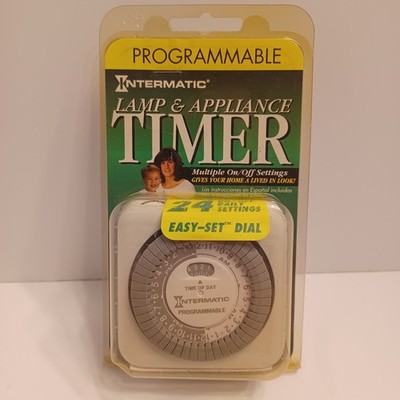 PROGRAMMABLE INTERMATIC #TN811C Lamp & Appliance Timer NIP Sealed Free Shipping