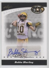 2011 Leaf US Army All-American Bowl Bubba Starling #BA-BS3 Auto 0c2