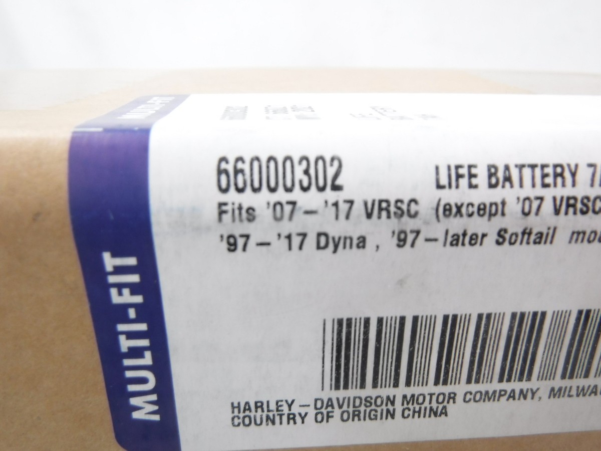 Genuine OEM Harley-Davidson 7Ah LiFe Lithium Battery For 2007-2017
