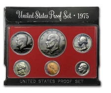 1975 Clad Proof Set U.S. Mint Original Government Packaging OGP Bi Centennial