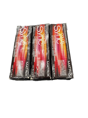 Matrix Color SYNC DEMI-PERMANENT HAIR COLOR 10M Extra Light Blonde - LOT OF 3