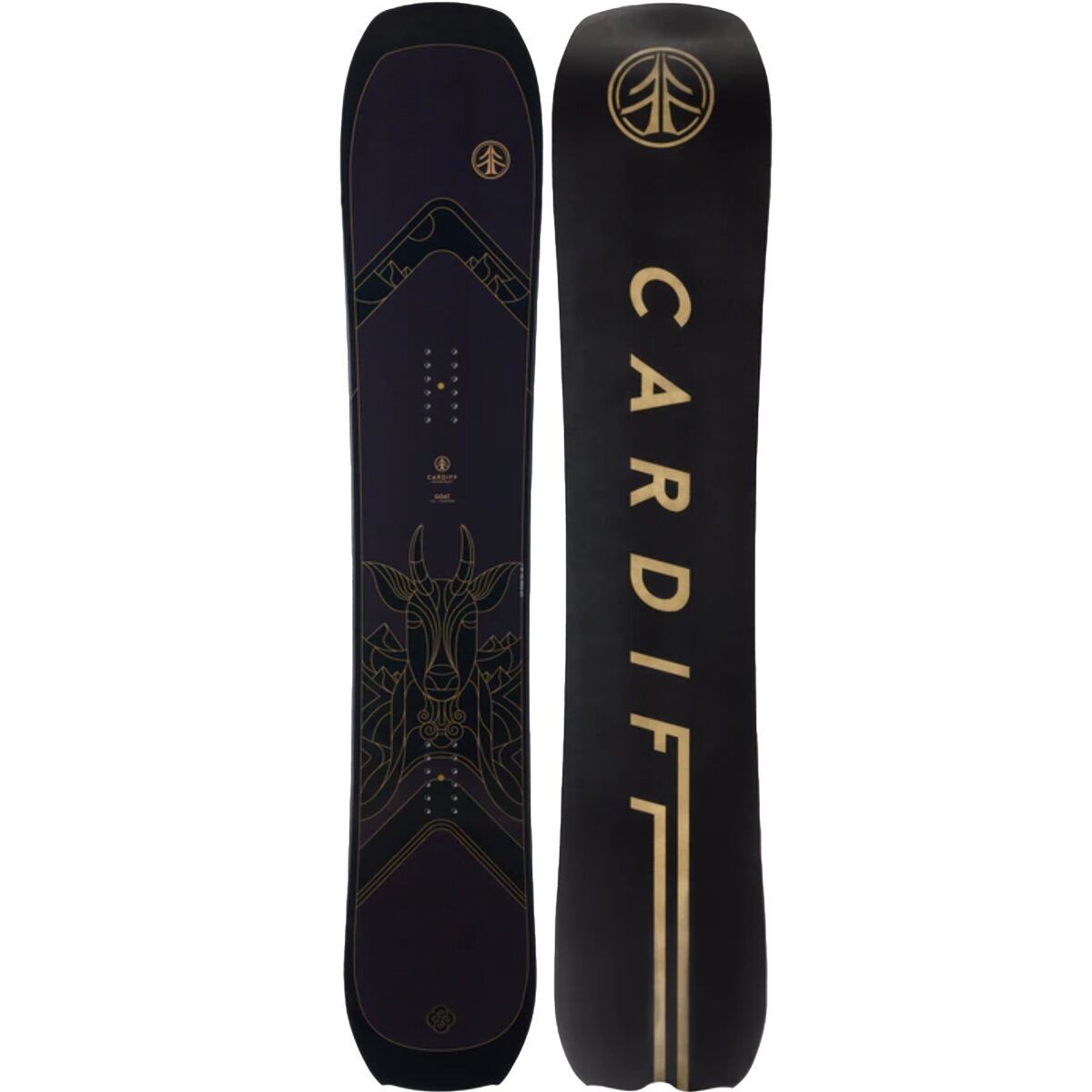 Сноуборд Cardiff Snowcraft Goat Pro Carbon - 2025, одноцветный, 162 см