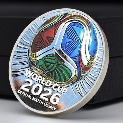 FIFA World Cup 2026 記念メダル 2026 Football World Championship Commemorative Coin - 3D Metal