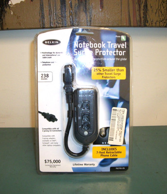 BELKIN FSC791-C6 Notebook Travel Surge Protector 7' Cable - NEW