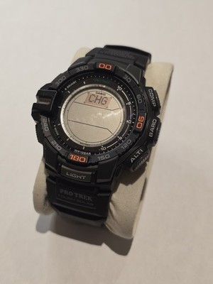Casio ProTrek PRG-270 Black Orange Solar Hiking Watch