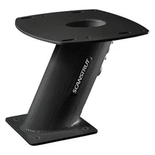 Scanstrut APT-250-01-BLK PowerTower 10" 25° Aluminum Aft Leaning Radar Mount