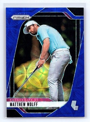 Matthew Wolff 2025 Panini Prizm LIV #36 Blue Scope #/149