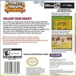 Harvest Moon: More Friends of Mineral Town (Nintendo Game Boy Advance, 2005)
