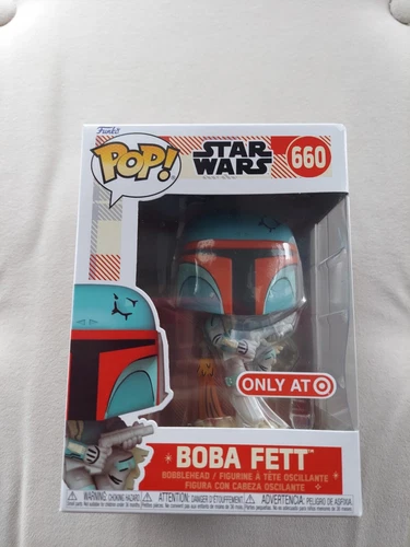 STAR WARS Funko Pop Boba Fett 660 Retro Reimagined Disney 100 Target Exclusive
