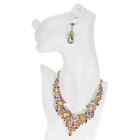 Kirks Folly Pixie Princess Necklace & Earrings Set (Gt/Mystic Pink Lilac)