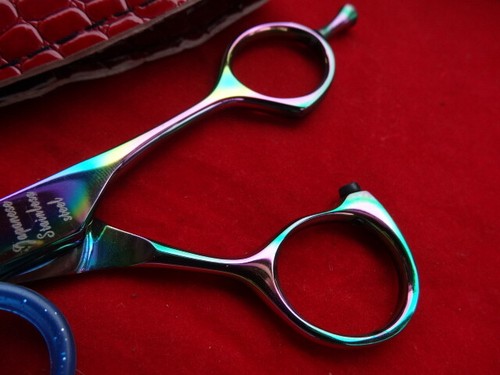 120 DAYS WRNTY_5.75" Hairdressing Hair Scissors _1 Serrated Blade/Japanese Steel - Picture 4 of 7