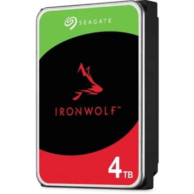 SEAGATE - SEAGATE製HDD　ST4000VN006　4TB SATA600 5400 Seagate IronWolf ST4000VN006 4TB 5400 RPM 256MB Cache SATA