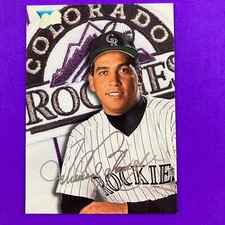 Andres Galarraga 1993 Leaf Studio Card #163 MLB Colorado Rockies