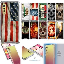 For LG Velvet 2020 - Clear TPU Bumper Shockproof Case -1