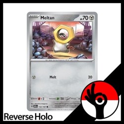 Meltan 152/197 Obsidian Flames Reverse Holo