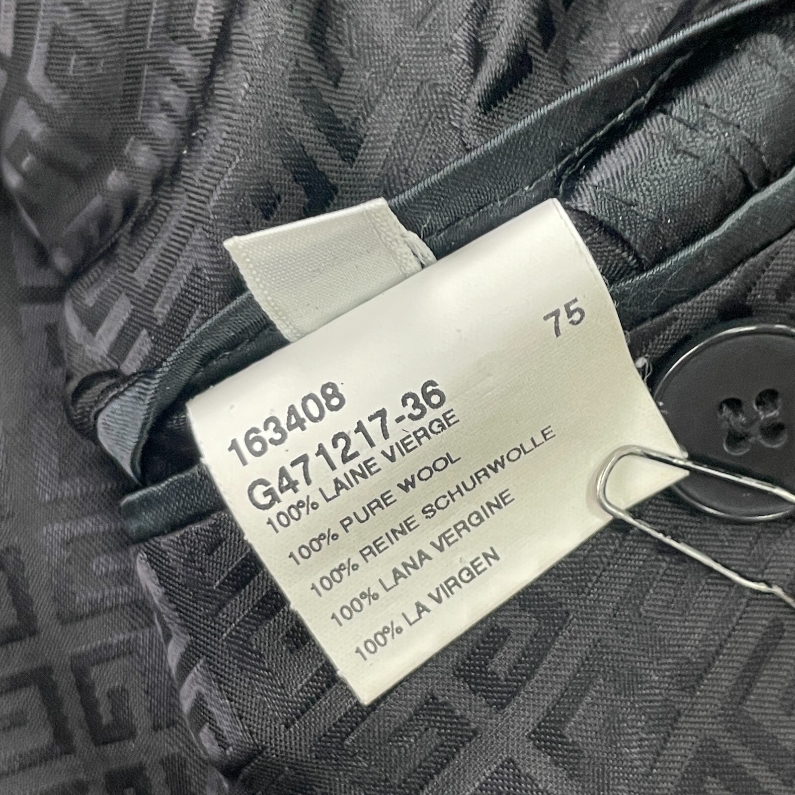 Givenchy Wool Blazer Size 52 - image 14