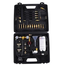 Automotive Fuel Injector Cleaner Tool Kit for US EU Asian Cars 12V Gas Vehicle
