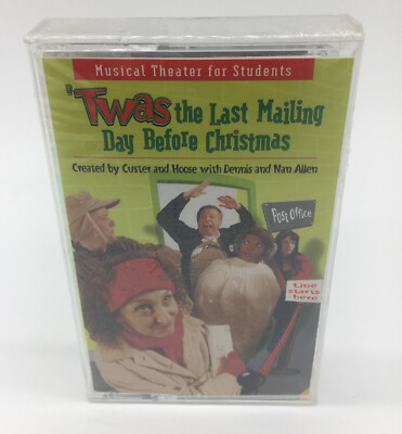 Twas The Last Mailing Day Before Christmas Cassette Musical Theatre Students | eBay