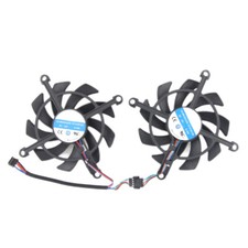 For YESTON RX6600XT RX6600 6500 8GB GAEA Graphics Card Cooling fan