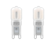 Image of Crompton LED G9 3422 2.5W 240V Cool White 4000K Non Dim 210 Lumens 2 pack
