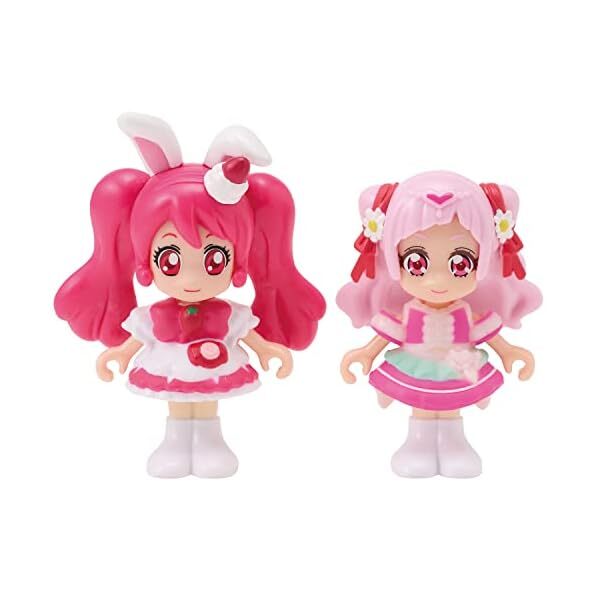 BANDAI Pretty Cure PreCure All Stars Pre Code Doll Cure Whip & Cure Yell FS