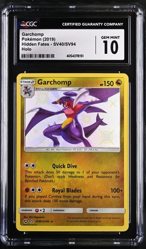 Garchomp graded CGC 10 for sale on eBay