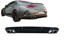Diffusor Hinten für Mercedes CLS Classe C257 18 + Tipps Auspuffanlage Chrom CLS5