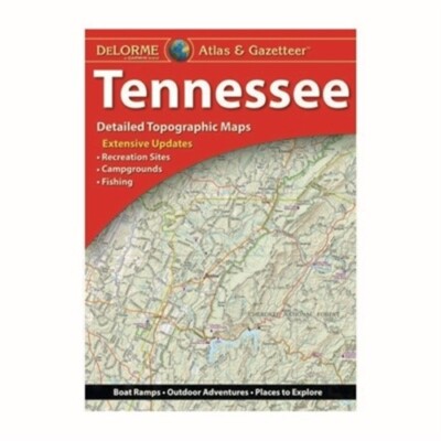Delorme Atlas & Gazetteer: Tennessee (Sheet Mapsheet Map - Detail Un)