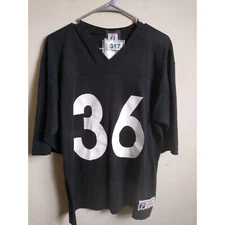 Logo 7 Pittsburgh Steelers Jersey 36 Jerome Bettis Size L