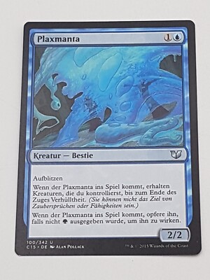 Magic the Gathering Einzelkarte Plaxmanta bespielt